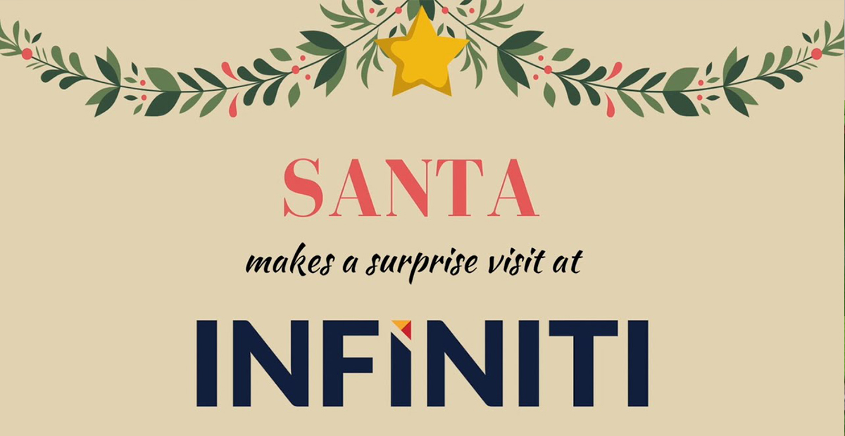 A Surprise Visit of Santa at Infiniti - Christmas Special